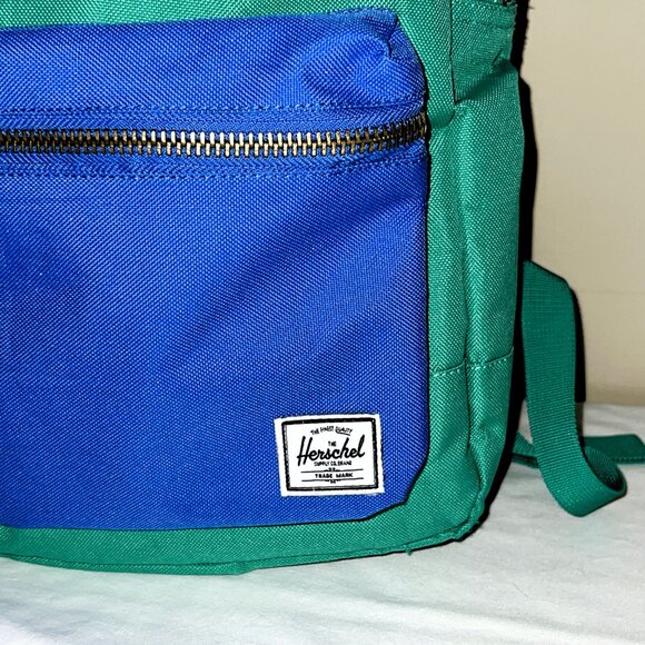 Herschel Supply Co. x Madewell Backpack – Teal & Blue Colorblock - Picture 2 of 12